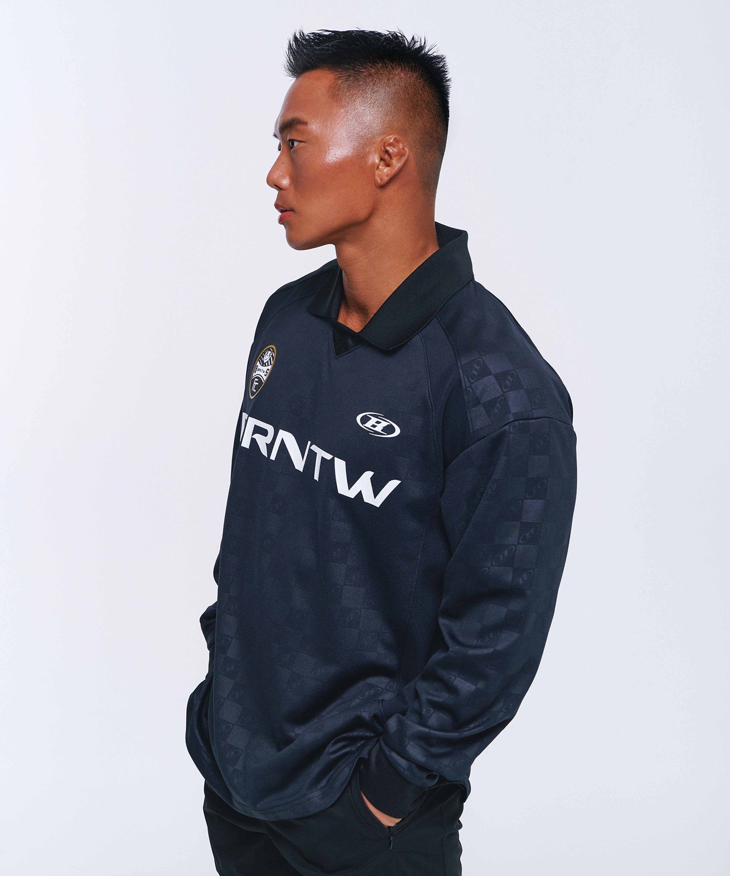 MONOGRAM SOCCER JERSEY [BLACK] Main image