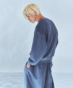 CHROME B PIGMENT SWEATSHIRTS [BLUE]