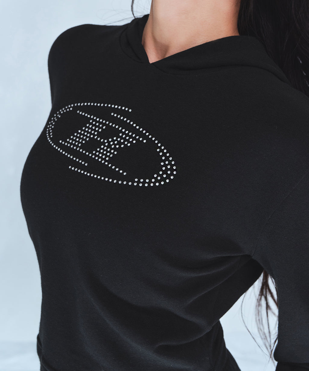 SPARKLING B SLIM FIT HOODIE