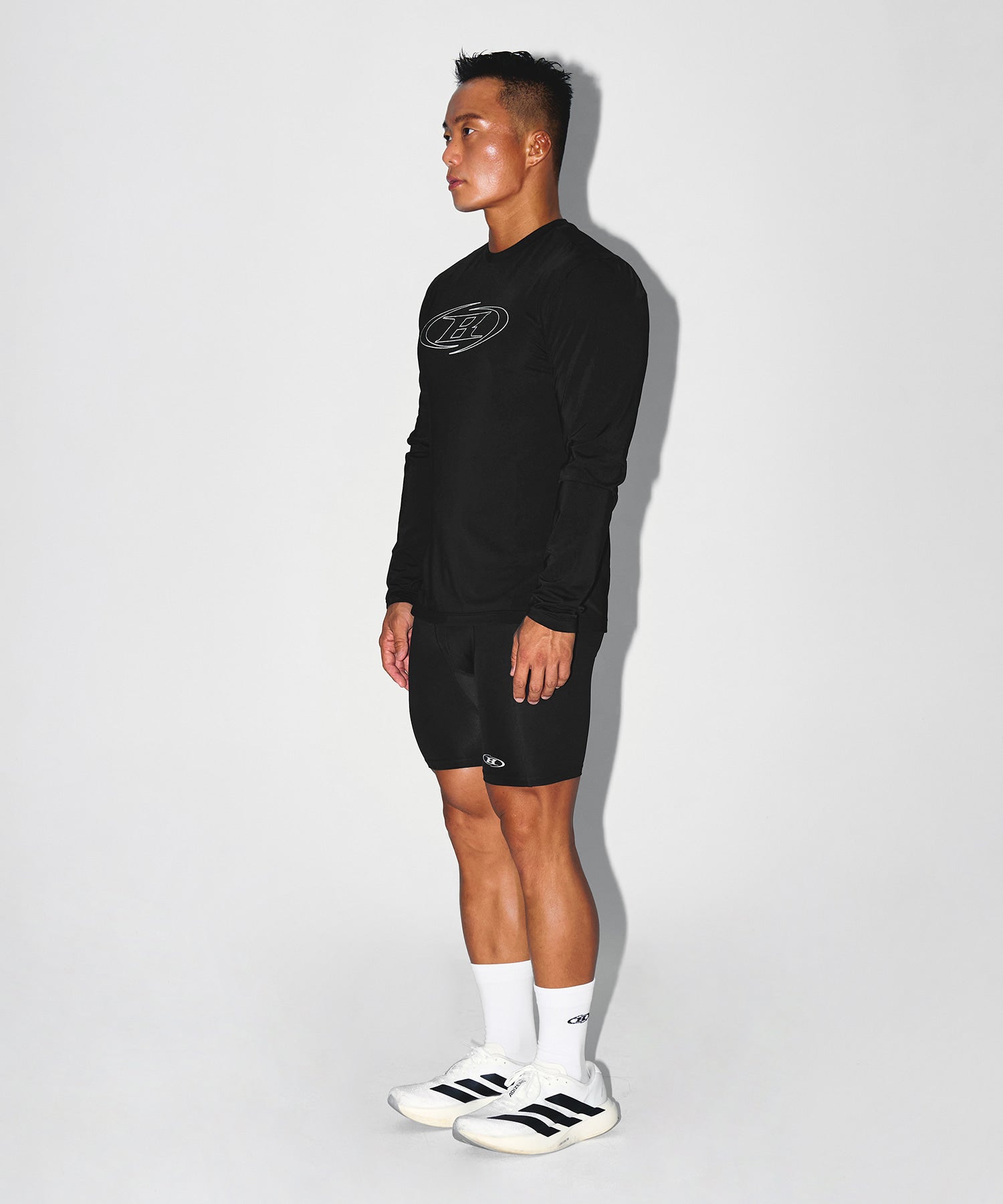 STROKE B QUICK DRY LONG SLEEVE [BLACK]