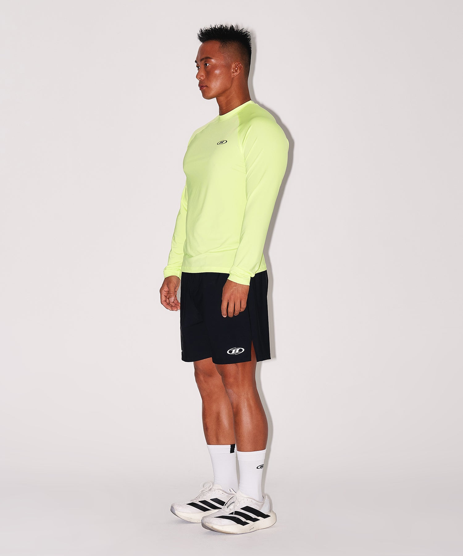BRN SQUARE QUICK DRY LONG SLEEVE [NEON] Secondary image