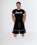 [Lee Jun-ho] WINNER REFLECTIVE BERMUDA PANTS [BLACK]