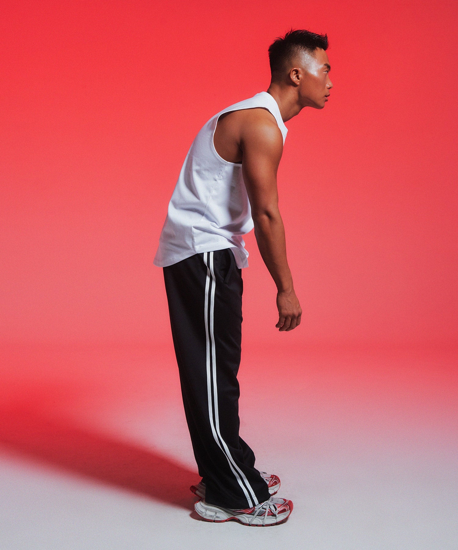 85 GYM COMFORT FIT SLEEVELESS [WHITE] Secondary image