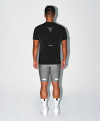 STROKE B QUICK DRY T-SHIRTS [BLACK]