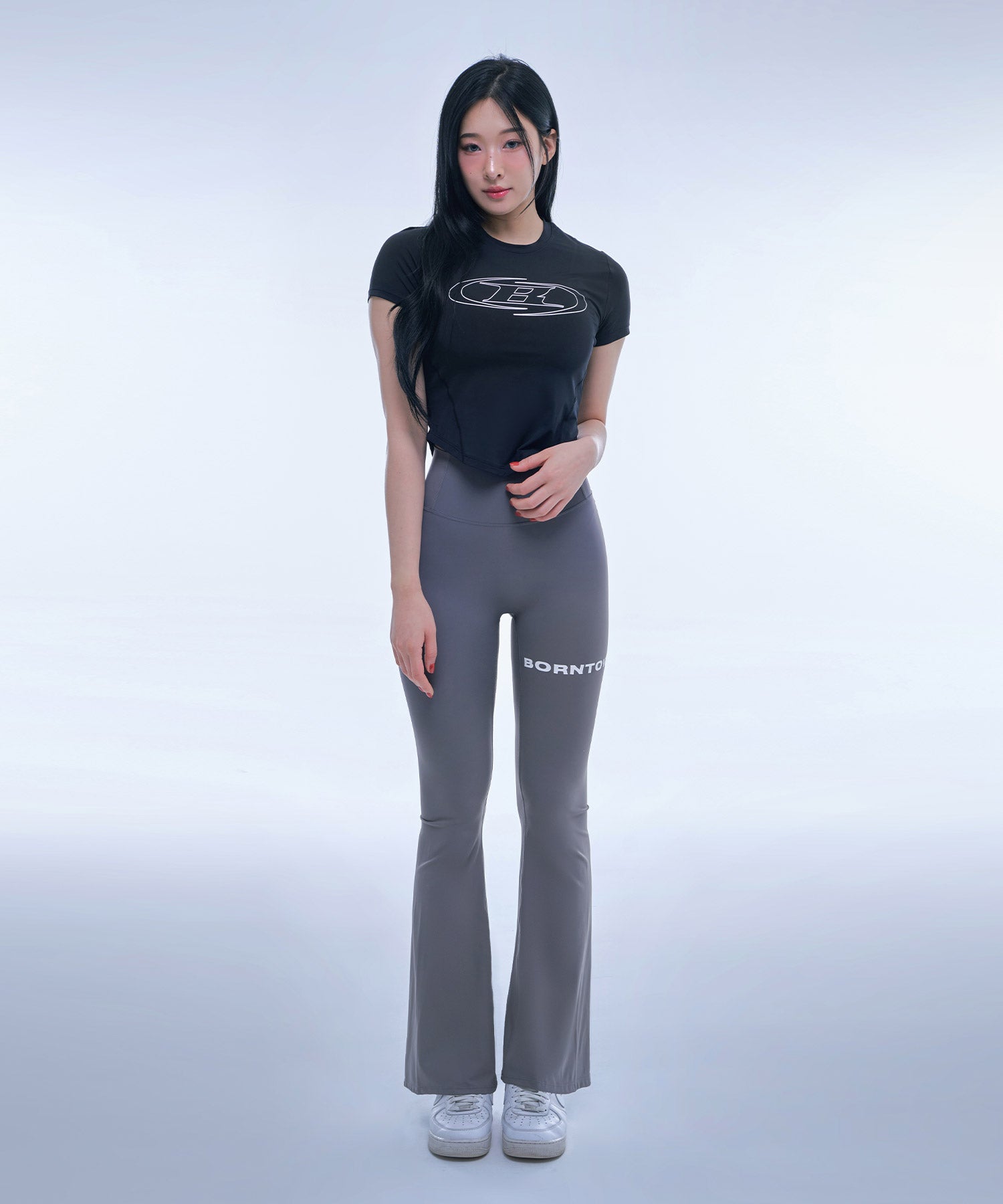 QUICK DRY RELAX FIT T-SHIRTS [BLACK] Main image