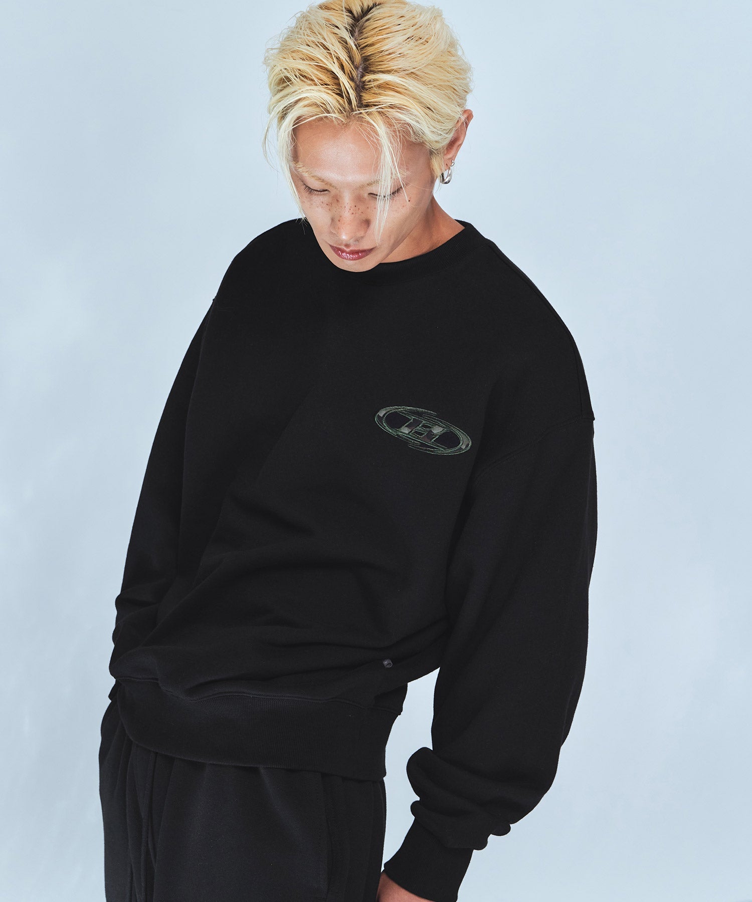 CAMO BRNTW SWEATSHIRTS [BLACK] Main image