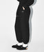 W SEMI WIDE SWEAT JOGGER PANTS [BLACK]