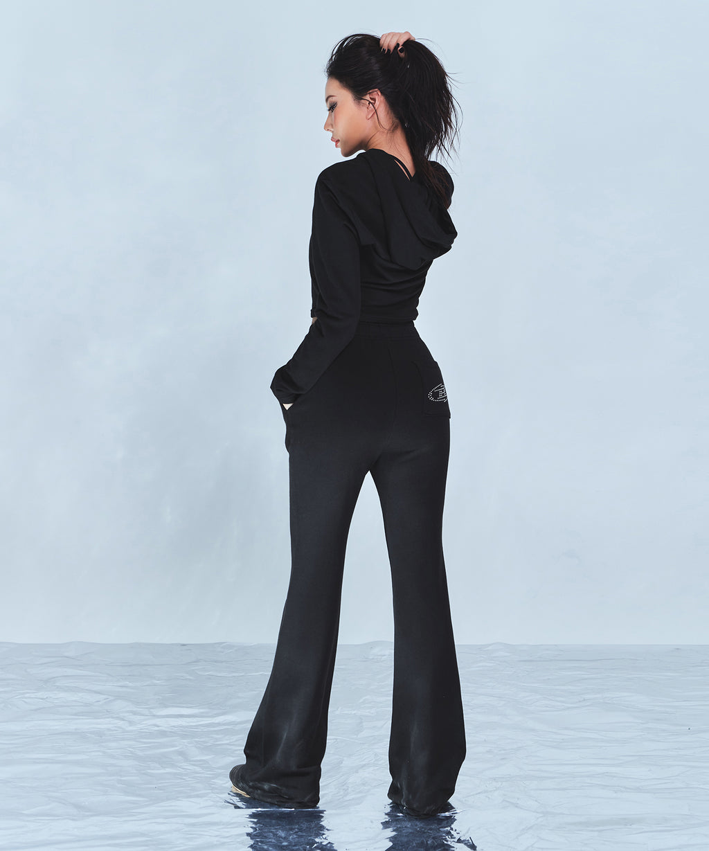 SPARKLING B SLIM FIT HOODIE