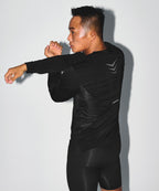 STROKE B QUICK DRY LONG SLEEVE [BLACK]