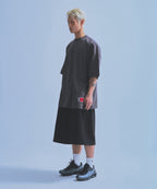 85 BACK LOGO EXTRA FIT T-SHIRTS [BLACK]