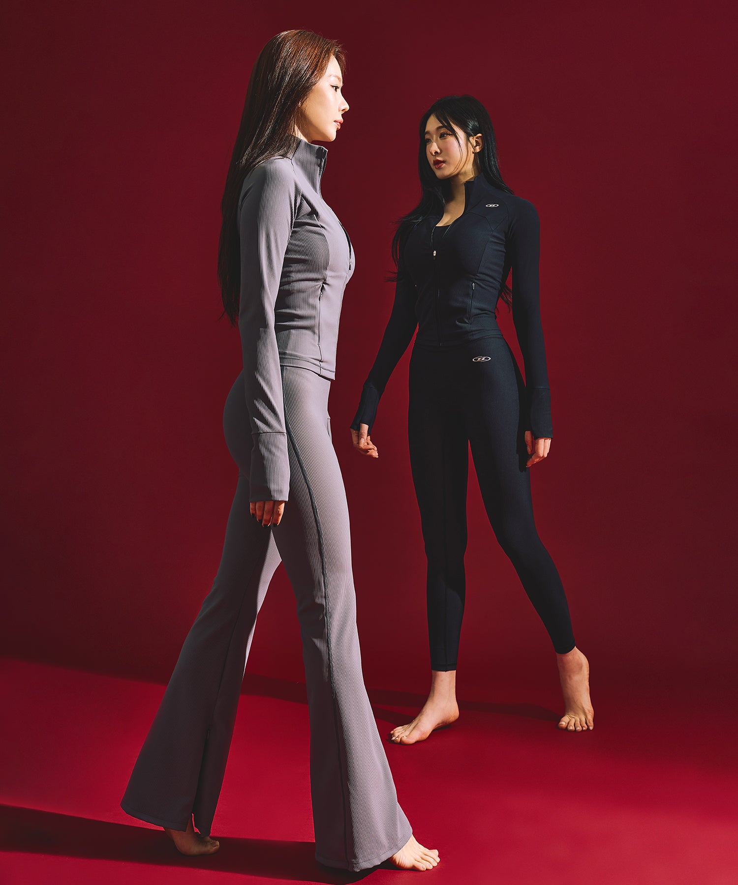 W B-FLEX LONG LEGGINGS [BLACK] Secondary image