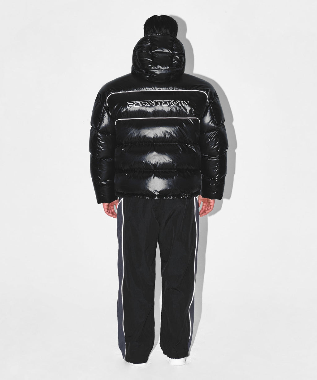 SILVER B RIPSTOP PUFFER DOWN [BLACK]