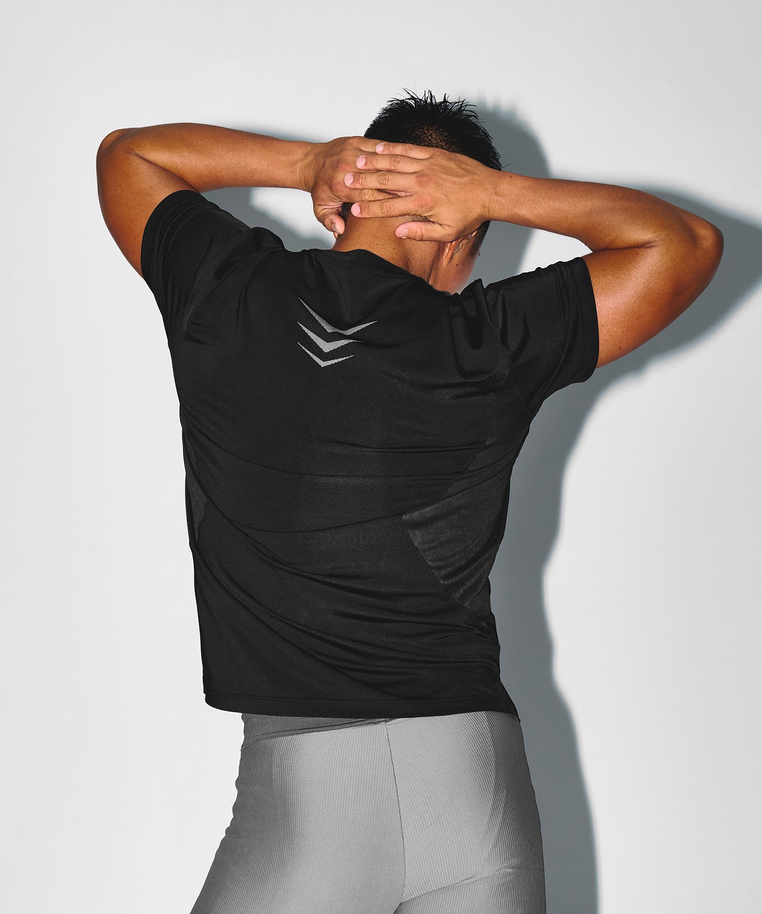 STROKE B QUICK DRY T-SHIRTS [BLACK]