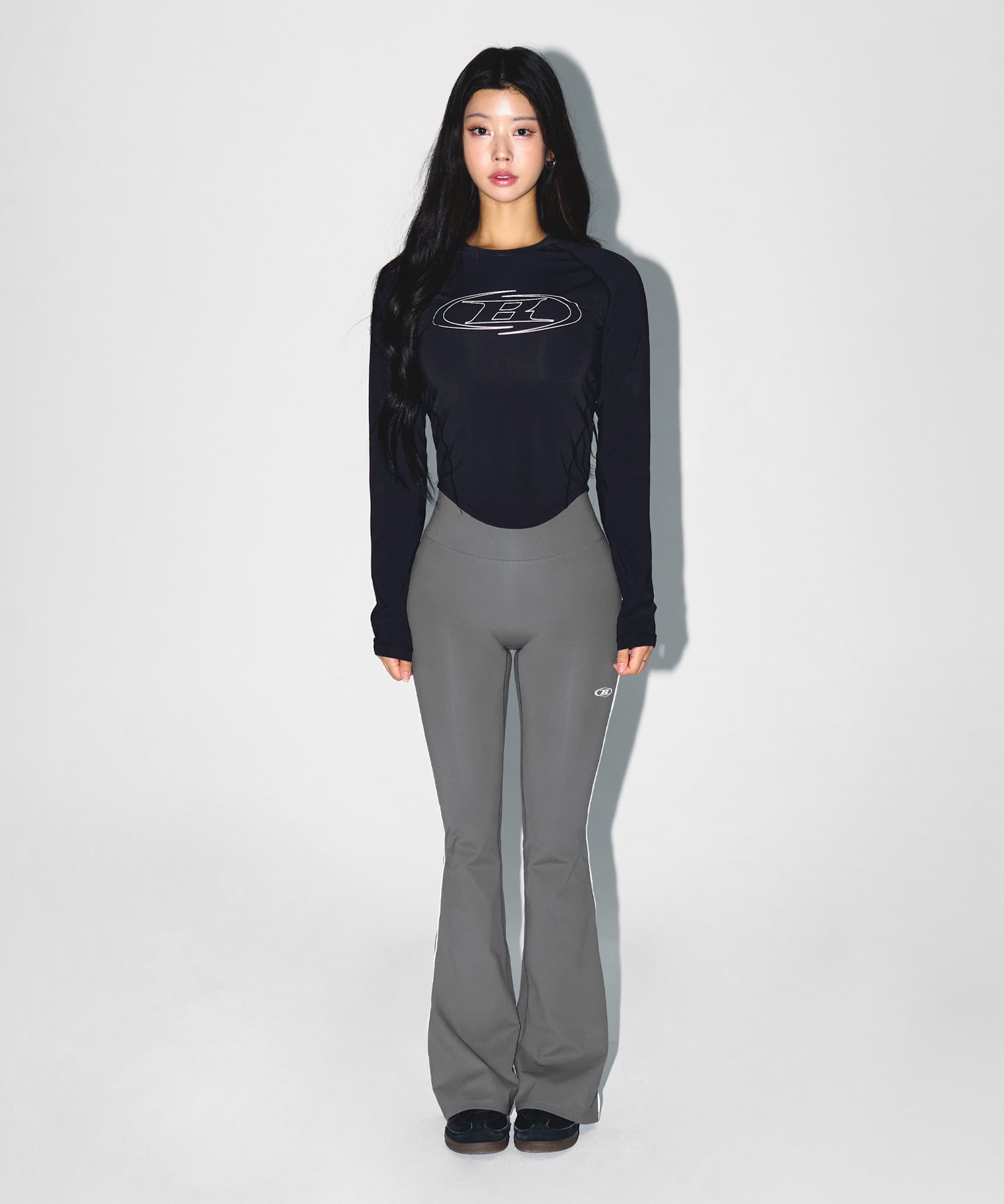 W STROKE B VENTILATION LONG SLEEVE [BLACK] Secondary image