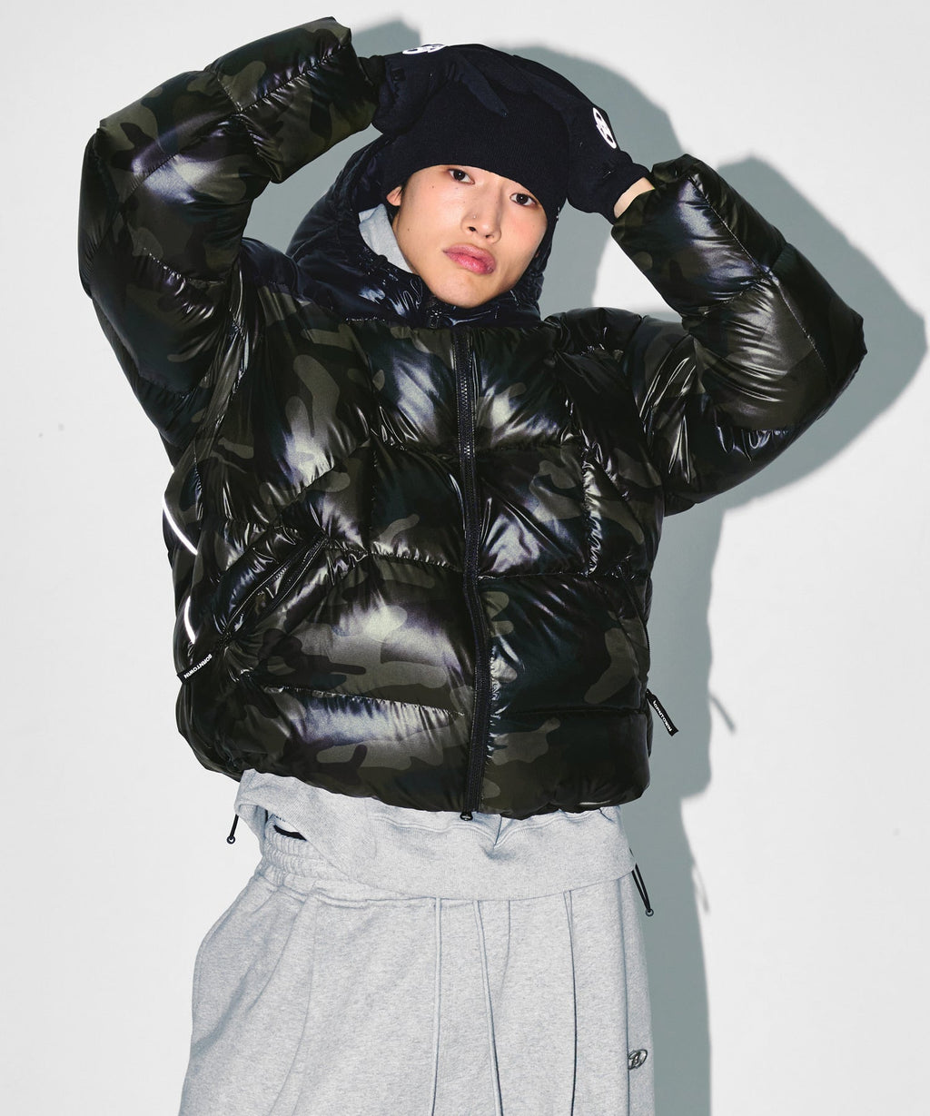 SILVER B RIPSTOP PUFFER DOWN [CAMO]