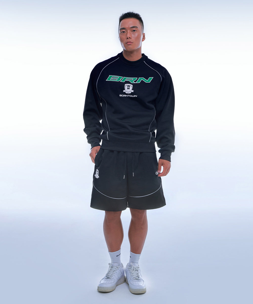 SILVER LINE JERSEY HALF PANTS SHORT VER