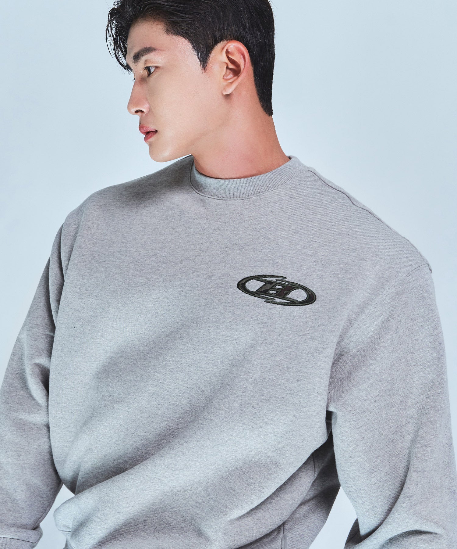 CAMO BRNTW SWEATSHIRTS [MELANGE GREY] Main image