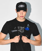 STROKE RUNNING CAP [BLACK]