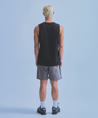 CHROME B HALF PANTS_SHORT VER [CHARCOAL]