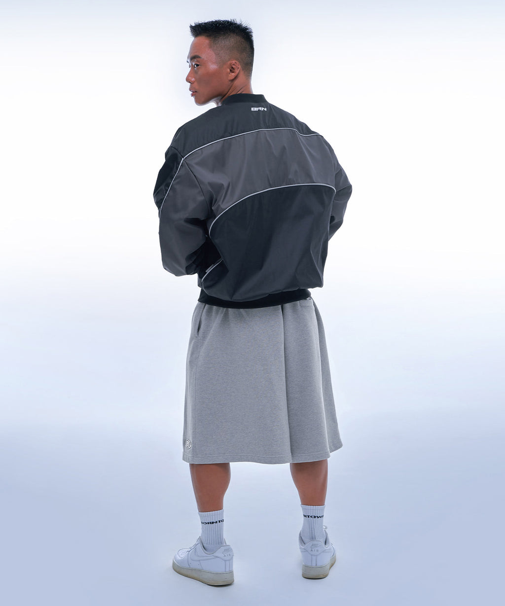 BRNTW WIND TECH WOVEN TOP