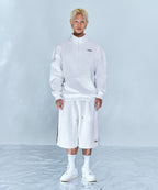 CHROME B HALF ZIP-UP SWEATSHIRTS