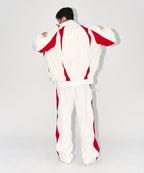 NYLON BLOCK JACKET [WHITE]