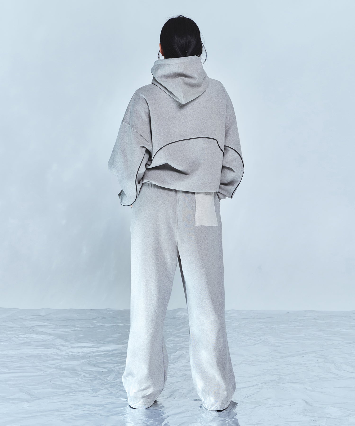 DOUBLE PIN TUCK WIDE PANTS