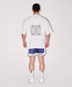 BRN NUMBER TECH EXTRA FIT T-SHIRTS [WHITE]