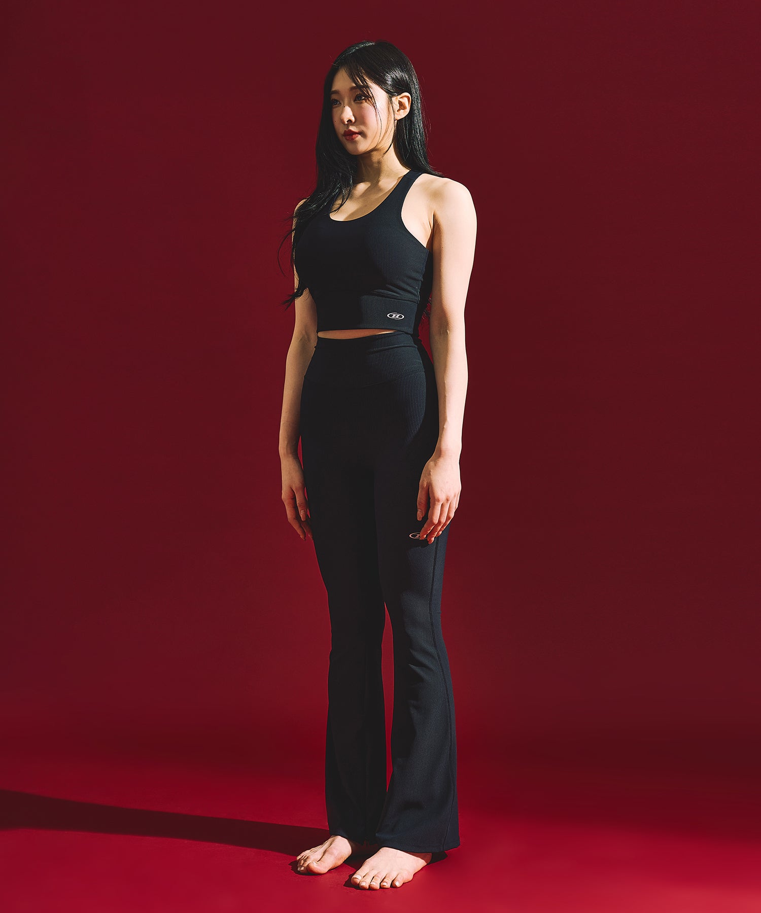 W B-FLEX BRA TOP [BLACK]