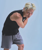 SILVER BRN MUSCLE FIT T-SHIRTS [BLACK]