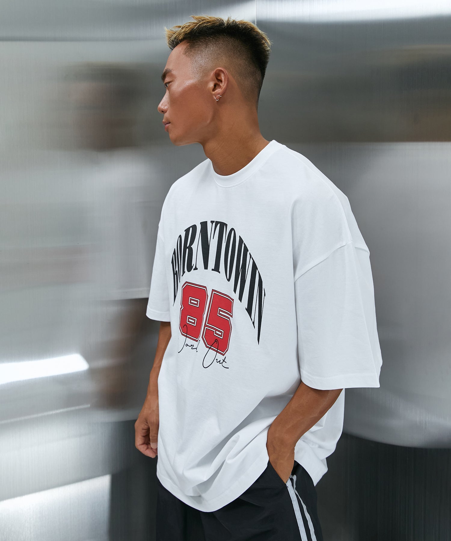 85 WORK OUT T-SHIRTS [WHITE]