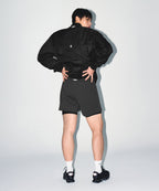 BRN OUTBAND 2 IN 1 SQUAT SHORTS [CHARCOAL]