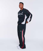 BRNTW VENTILATION NYLON TOP [BLACK]