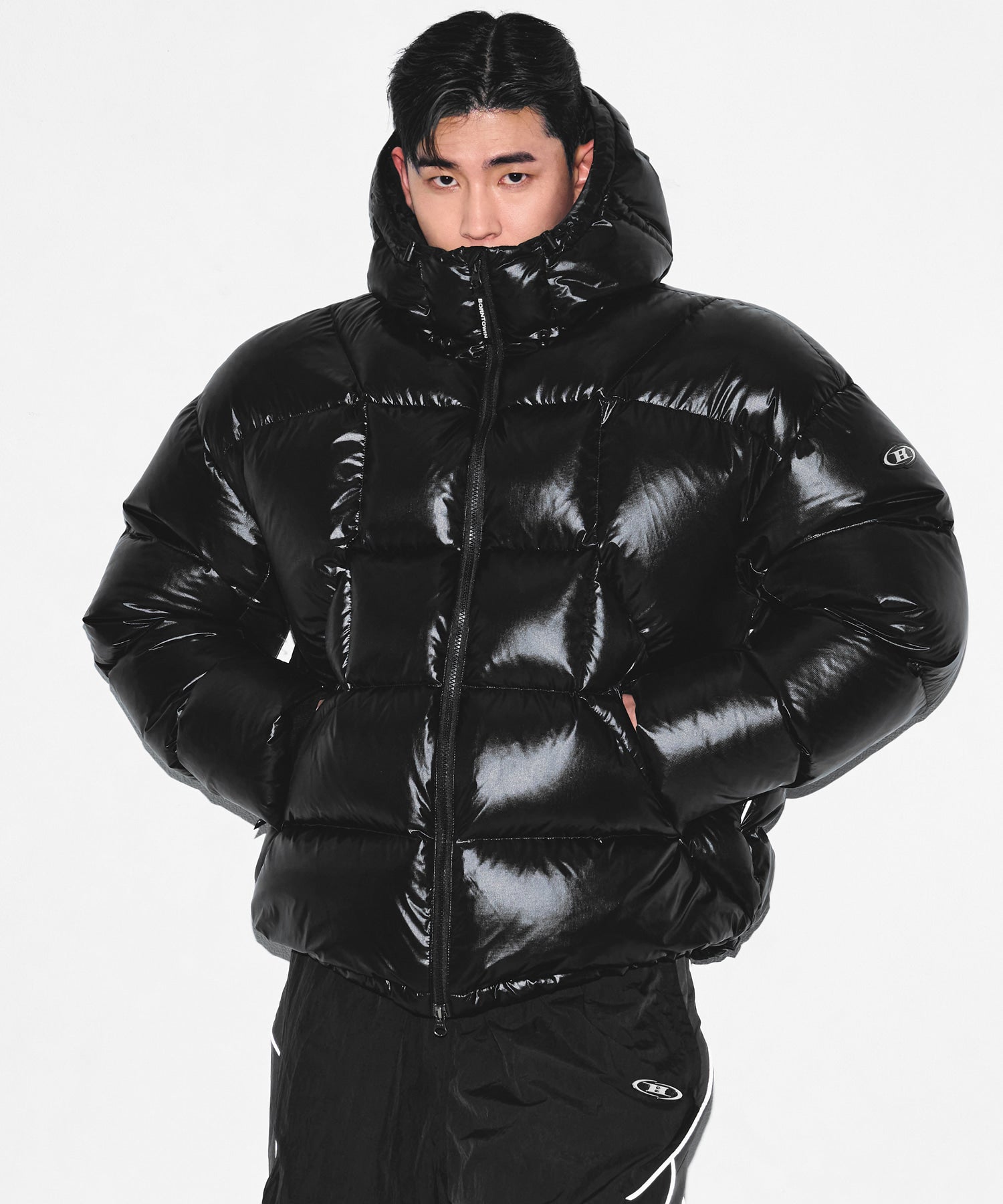SILVER B RIPSTOP PUFFER DOWN [BLACK] Secondary image