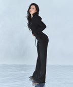 SPARKLING B SLIM FIT HOODIE