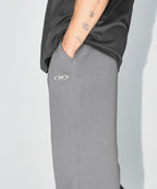 CHROME B SEMI WIDE PANTS [CHARCOAL]