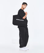SYMBOL B LOGO SHOPPER BAG [BLACK]