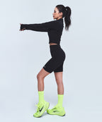 ACTIVE LINE FULL ZIP-UP JACKET [BLACK]