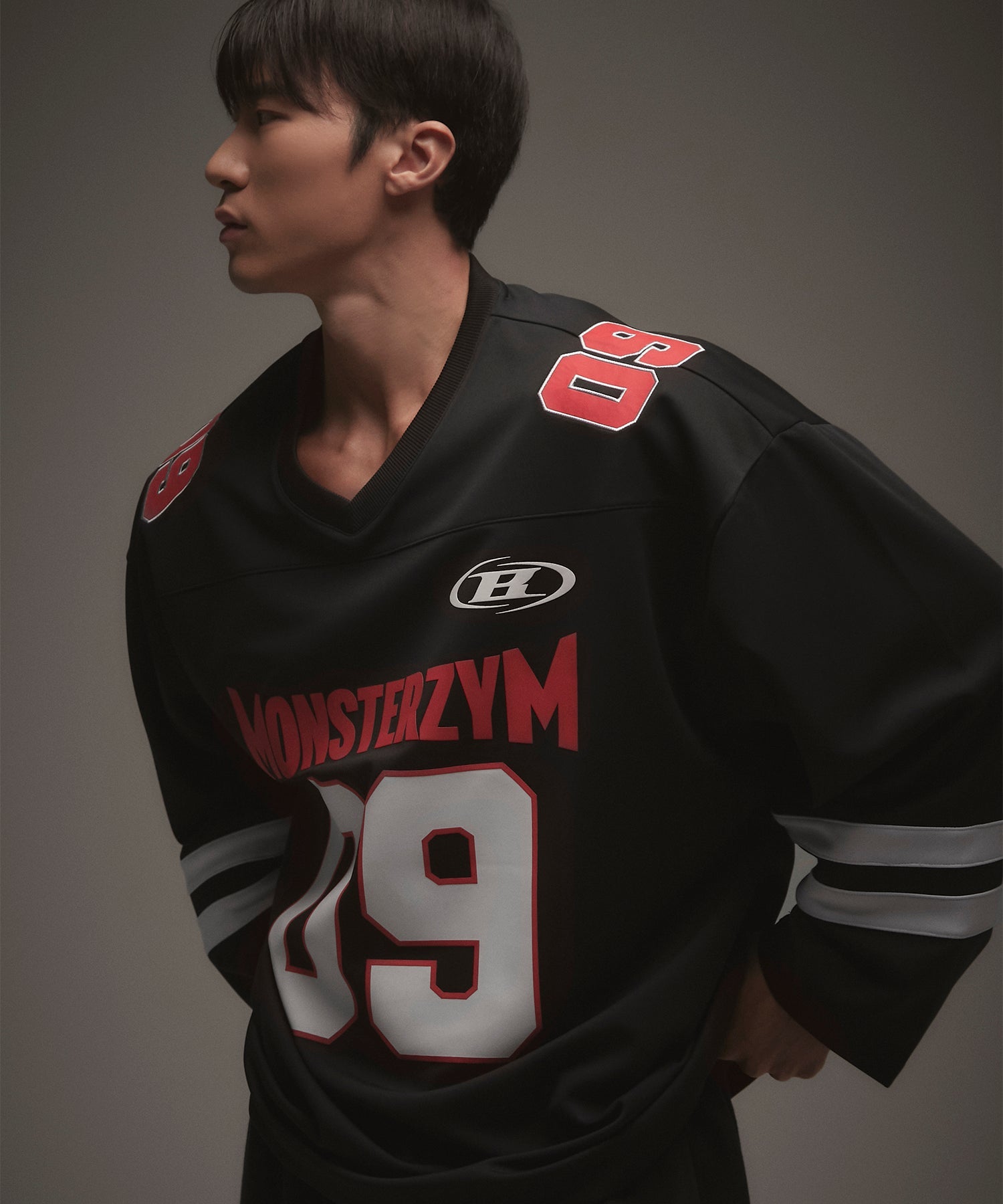 MONSTERZYM HOCKEY JERSEY [BLACK] Secondary image