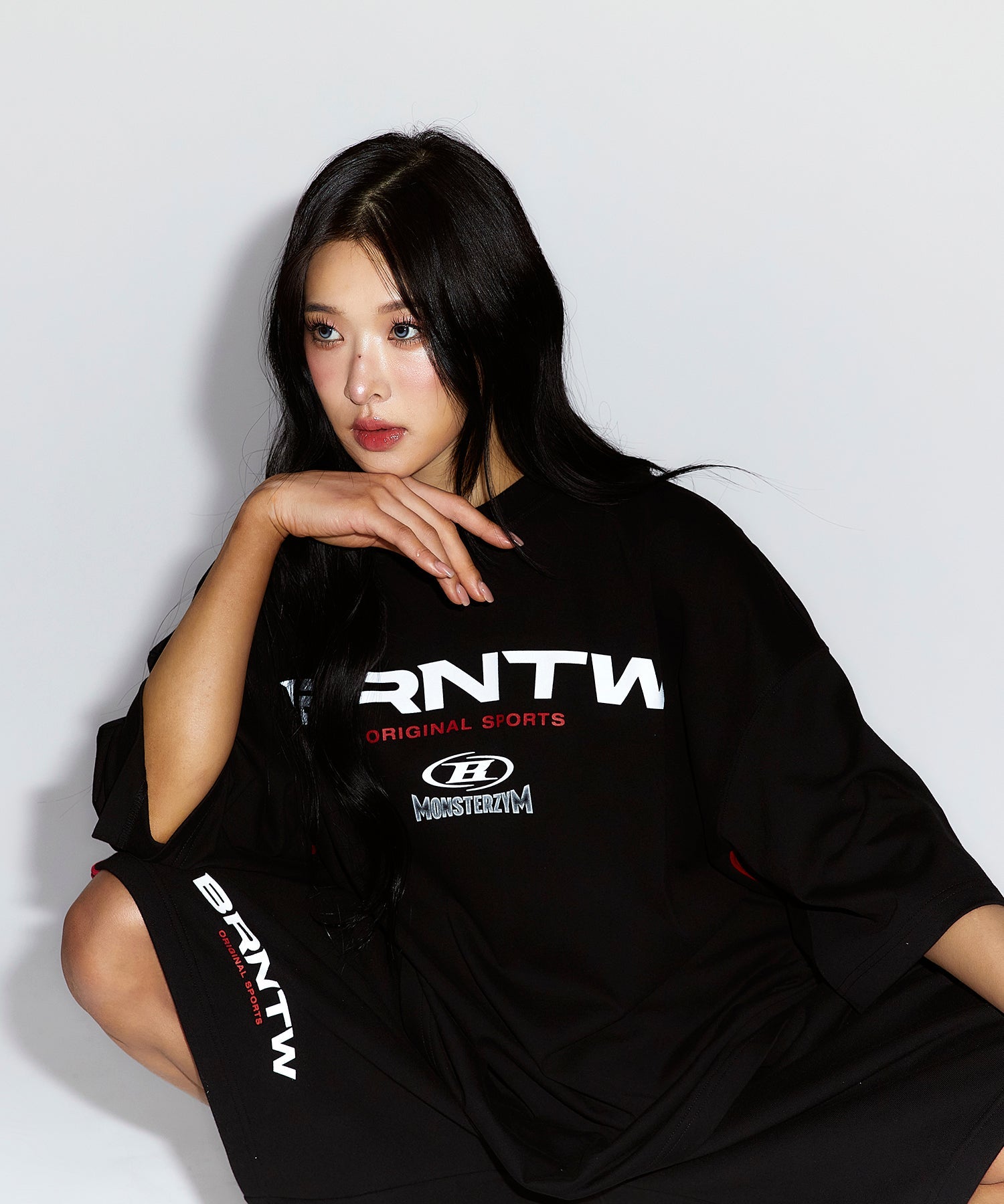 MONSTERZYM BERMUDA PANTS [BLACK]