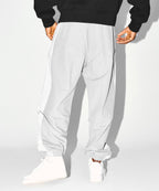 CHROME NYLON BLOCK PANTS [GREY]