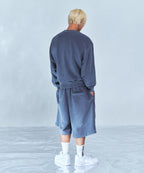 CHROME B PIGMENT SWEATSHIRTS [BLUE]