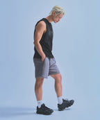 SILVER BRN MUSCLE FIT T-SHIRTS [BLACK]