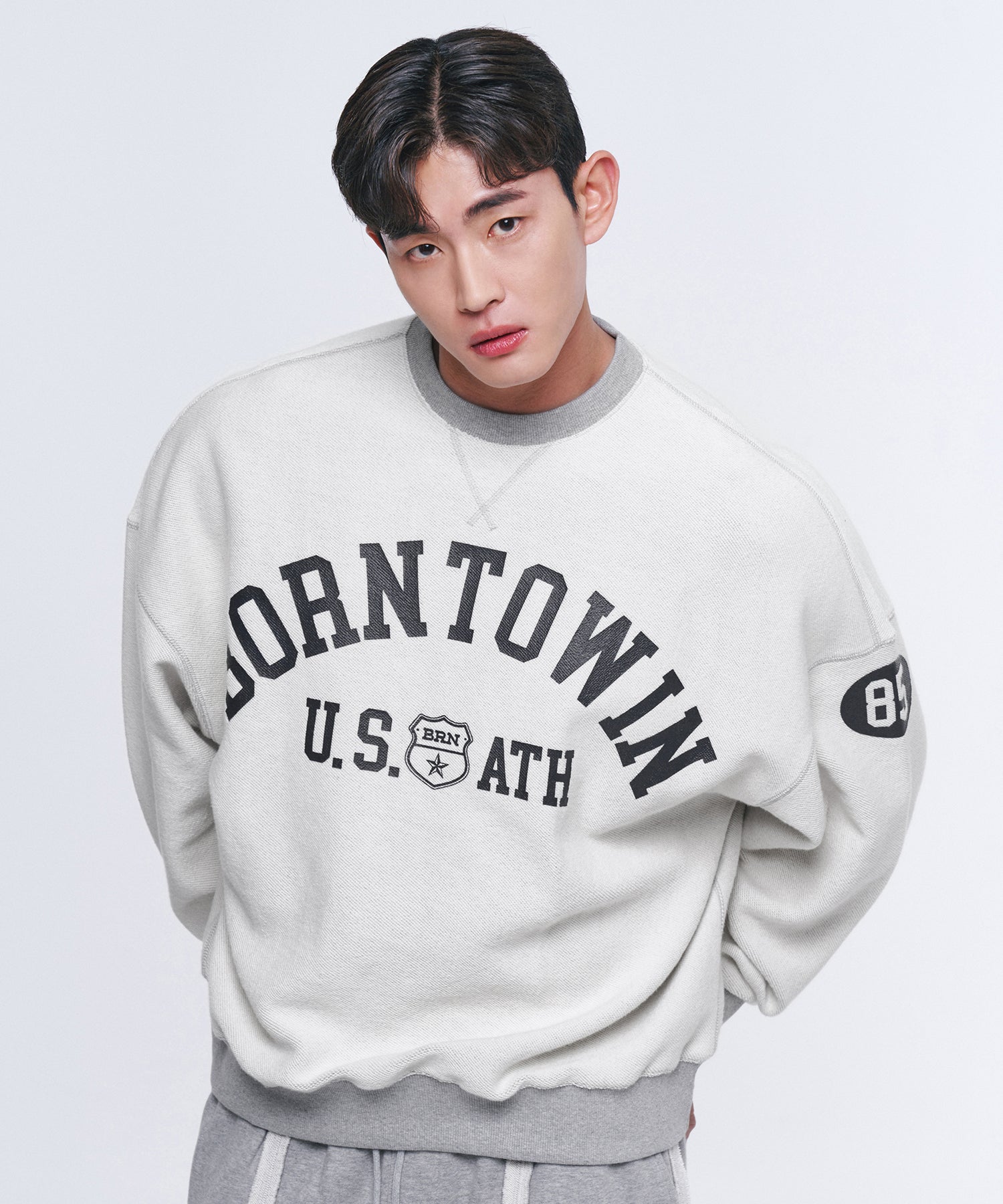 85 ATH REVERSE SWEATSHIRTS [MELANGE GREY] Main image