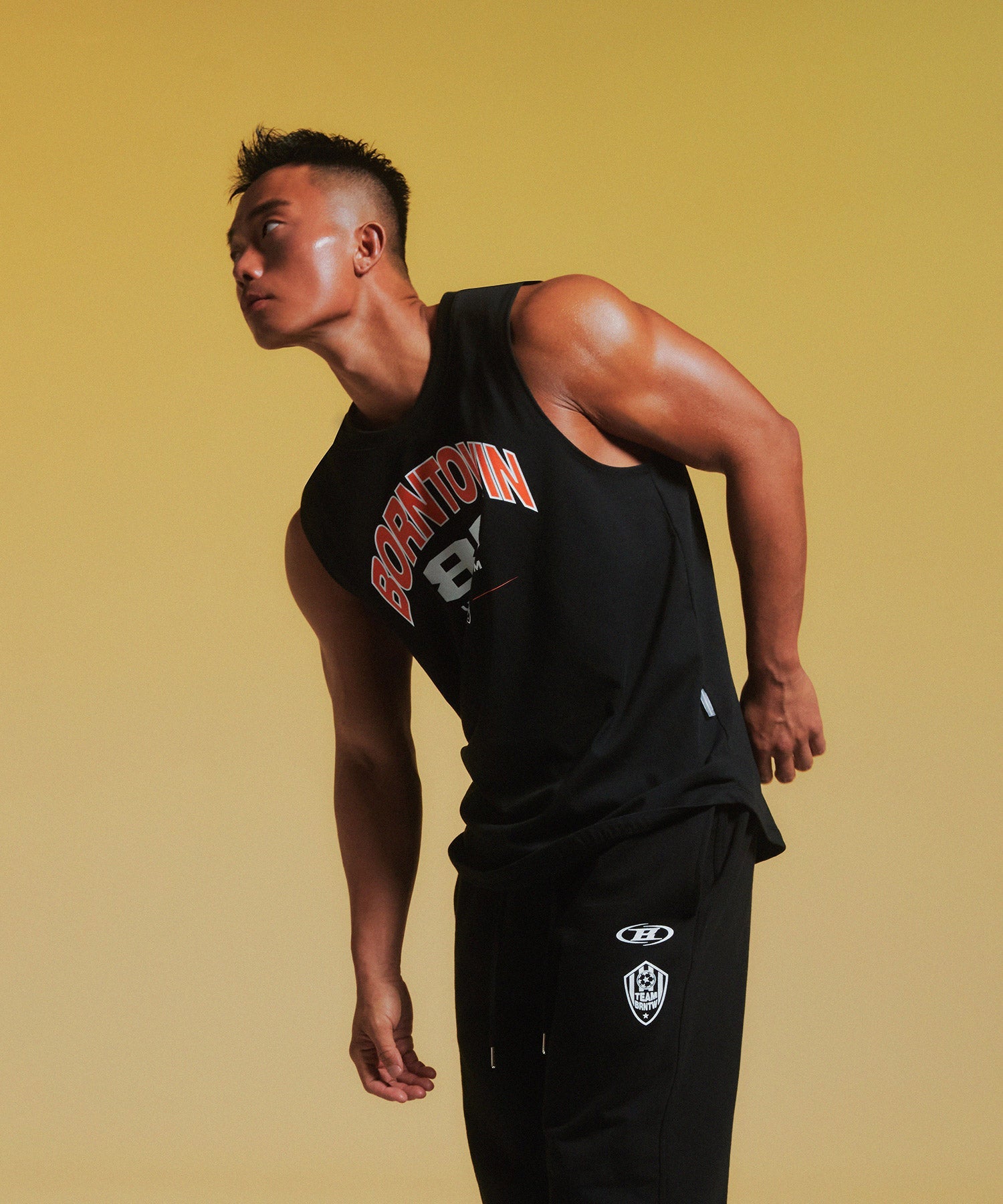 85 GYM COMFORT FIT SLEEVELESS [BLACK] Secondary image