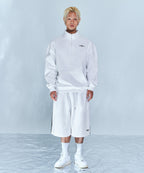 CHROME B BLACK LINE HALF PANTS LONG VER