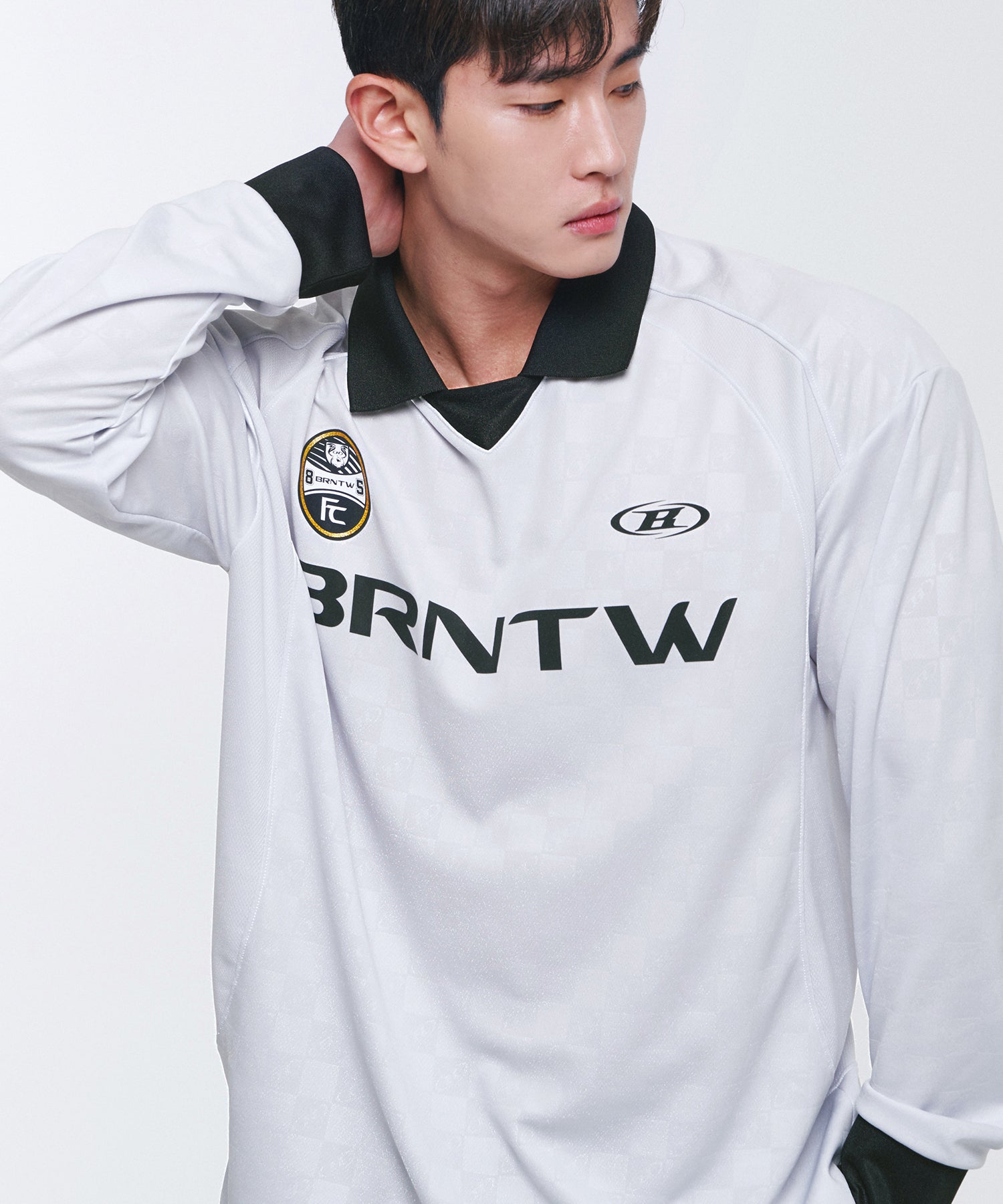 MONOGRAM SOCCER JERSEY [SILVER] Main image