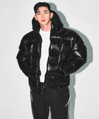 SILVER B RIPSTOP PUFFER DOWN [BLACK]