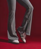 W B-FLEX BOOTS CUT LEGGINGS [CHARCOAL]