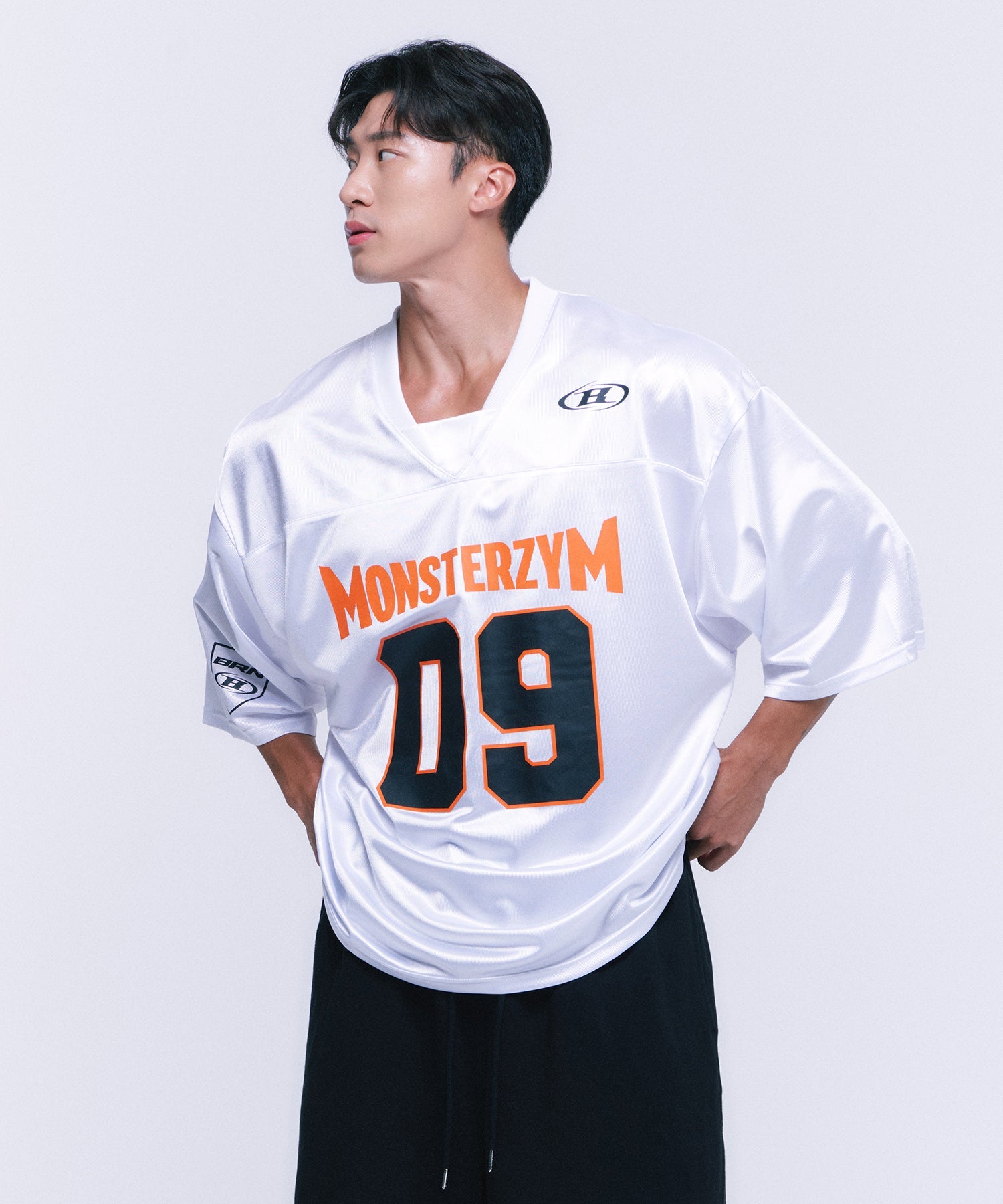 MONSTERZYM RUGBY JERSEY [WHITE] Main image